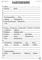 Vorschau - Präsentationen/Tafelbilder - 18 ABC-Listen für den Sachunterricht (Kartenkunde, Verkehr, Magnetismus, Computer, Energie uvm.) - Seite 3