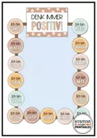 Vorschau - Mal- und Bastelvorlagen - Spiegel Affirmationen Boho Blumen | Klassenzimmer Deko | Affirmationskarten - Seite 2