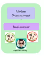 Vorschau - Präsentationen/Tafelbilder - Kuhklasse: Toiletten - Schilder - Deckblatt