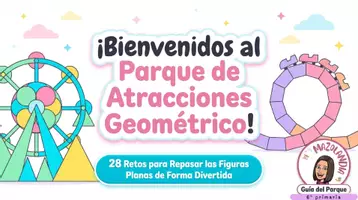 Vista previa - Juegos / Gamificación - RETOS FIGURAS PLANAS - PRESENTACIÓN - Portada