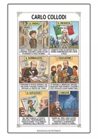 anteprima - Compiti in classe/Test - COLLODI - BIOGRAFIA FUMETTI E TESTO CON DOMANDE E GIOCO - Pagina 2