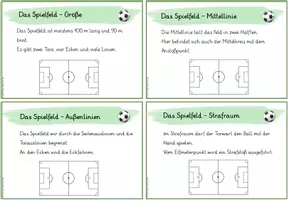 Vorschau - Stationenlernen - Fußball WM 2026 - Wissenskarteien Materialpaket für Klasse 2 - Seite 3