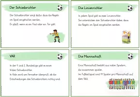 Vorschau - Stationenlernen - Fußball - Wissen-/ Abschreibkartei zu allgemeinen Infos - Seite 3