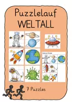 Vorschau - Stundenentwürfe - Materialpaket Kl.2: Weltraum und Astronaut - Seite 1