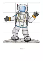 Vorschau - Stundenentwürfe - Materialpaket Kl.2: Weltraum und Astronaut - Seite 2