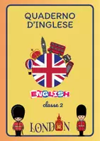 anteprima - Materiale di supporto/inclusione - Quaderno d'inglese classe 2 scuola primaria - Pagina di copertina