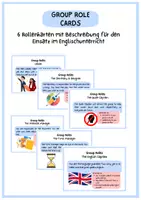 Vorschau - Bildkarten - Group Role Cards - Deckblatt