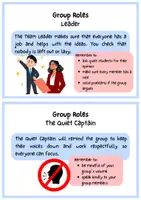 Vorschau - Bildkarten - Group Role Cards - Seite 1