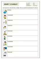 Vorschau - Arbeitsblätter - DAILY ROUTINES - Writing Exercises (2 Versionen / 3-fach differenziert) - Seite 3