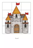 Vorschau - Spiele - Puzzlelauf Märchen (7 Puzzles zum Ausdauertraining) - Seite 1