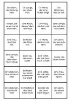 Vorschau - Spiele - Relativsatz im Nominativ - DaF DaZ Spiel - Lotto - A2 B1 - Seite 3