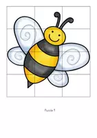 Vorschau - Spiele - Puzzlelauf Frühling (7 Puzzles zum Ausdauertraining) - Seite 1