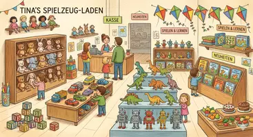 Vorschau - Arbeitsblätter - 7 Wimmelbilder - zählen, entdecken, rechnen lernen mit Rechenblatt - Seite 3