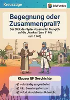 Vorschau - Klassenarbeiten - Klausur Geschichte EF: Mittelalterlicher Kulturkontakt – Usama ibn Munqidh: Blick auf die Franken (inkl. EHZ) - Deckblatt