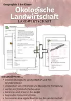 Vorschau - Stundenentwürfe - Ökologische Landwirtschaft: Tierwohl, Kreislaufwirtschaft & Bio‑Siegel - Deckblatt
