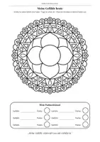 Vorschau - Arbeitsblätter - Meine Gefühle heute – Das Gefühls-Mandala mit Farbschlüssel - Seite 2