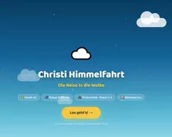 Vorschau - Interaktives Material - Christi Himmelfahrt | Klanggeschichte nur mit Körper und Stimme | „Die Reise in die Wolke“ | Inkl. Interaktive Web-App | Grundschule | Förderschule | Klasse 1-4 - Seite 1