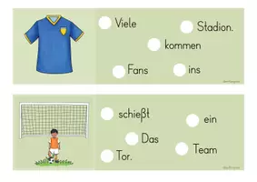 Vorschau - Stationenlernen - Fußball WM Purzelsätze/Schüttelsätze dreifach differenziert - Seite 3