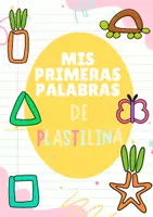 Vista previa - Tarjetas / Manipulativos - Mis primeras palabras de plástilina - Portada