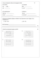 Vorschau - Test - Matheprobe - Diagramme, schätzen, addieren - Seite 1