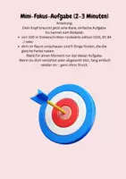 Vorschau - Bildkarten - 17 Achtsamkeitsübungen, Prüfungen, Abitur, Prüfungsangst, Tests, mindset, Achtsamkeit - Seite 1