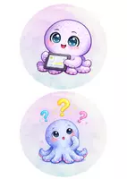Vorschau - Poster - Icons Arbeitsformen - Noki der kleine Oktopus - Seite 3