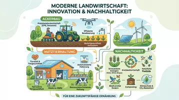 Vorschau - Arbeitsblätter - AB mit Fragen zum Thema "Landwirtschaft" + Lösungsblatt + Mindmap + Infografiken - Seite 3