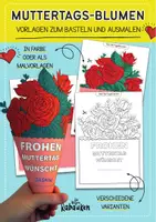 Vorschau - Arbeitsblätter - Muttertags-Blumenstrauß 🌸 💐 zum Basteln für einen besonderen Menschen - Deckblatt