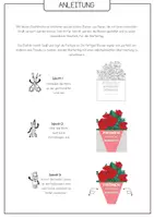 Vorschau - Arbeitsblätter - Muttertags-Blumenstrauß 🌸 💐 zum Basteln für einen besonderen Menschen - Seite 1