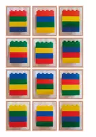 Vorschau - Bildkarten - Bauklotz-Mathe: Farben und Reihenfolgen - Seite 1