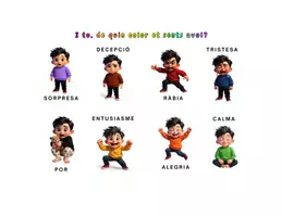 Vista previa - Manualidades / Dibujos para colorear - Pack GRATUÏT Sant Jordi: Gestió emocional amb l'Ivar - página 2