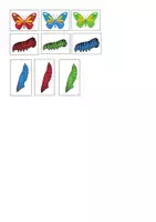 Vorschau - Fördermaterial/Inklusion - Klettmappe Schmetterling Tabelle - Seite 3