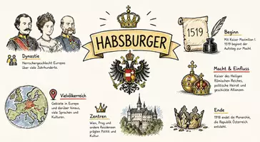 Vorschau - Arbeitsblätter - AB mit Fragen zum Thema "Habsburger" + Lösungsblatt + Infografik - Seite 3