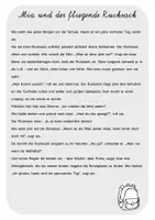 Vorschau - Stundenentwürfe - Leseverständnis - Fanatsiegeschichte - Seite 1