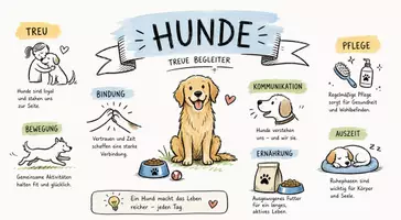 Vorschau - Arbeitsblätter - Lernposter + Arbeitsblatt "Hunde" + Onlineübung & MP3 + Mindmap + Infografik - Seite 2