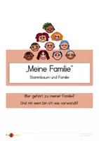 Vorschau - Arbeitsblätter - Arbeitsblätter und Materialien zum Thema Familie - Deckblatt