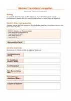 Vorschau - Arbeitsblätter - Berufswahl - Beruf vorstellen & präsentieren - Seite 1