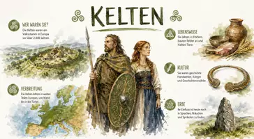 Vorschau - Arbeitsblätter - Lernposter + Arbeitsblatt "Kelten" + Onlineübung & MP3 + Mindmap + Infografik - Seite 2