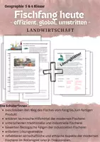 Vorschau - Stundenentwürfe - Fischerei heute – Nachhaltigkeit, Technik & Aufgaben - Deckblatt