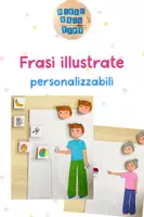 anteprima - Materiale interattivo - Frasi illustrate personalizzabili - Pagina di copertina