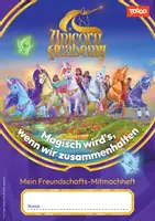 Vorschau - Arbeitsblätter - Freiarbeitsmaterial: Unicorn Academy - Freundschaftsmission - Deckblatt