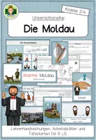 Vorschau - Unterrichtsreihen - Unterrichtsreihe: Smetana- Die Moldau (Musik Werkhören Grundschule Klasse 2-4) - Seite 1
