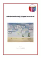 Vorschau - Fördermaterial/Inklusion - Lernentwicklungsgespräche führen - Rückmeldung mit der Sonnenblume - Deckblatt