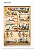 Vorschau - Arbeitsblätter - Chemie Grundlagen 7/8 Merkblatt Aufgaben Lösung - Seite 1