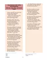 Vorschau - Arbeitsblätter - Paul Gerhardt, Sommergesang (Geh aus, mein Herz) Text und Interpretation - Seite 1