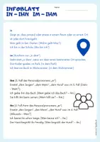 Vorschau - Arbeitsblätter - Quellenverzeichnis - Deckblatt