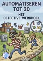 Voorbeeld - Automatiseren tot 20 - Het detective werkboek (groep 3-4) - Voorblad