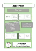 Vorschau - Spiele - Domino - Zeitformen - Deckblatt