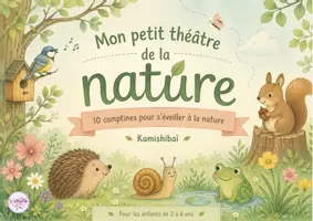 Aperçu - Préparation de séance / Séance complète - KAMISHIBAI comptines de la nature - Page de couverture