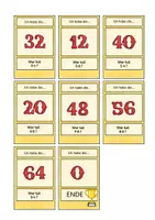 Vorschau - Spiele - Ich habe, wer hat: Einmaleins der 4er- und 8er-Reihe - Seite 2